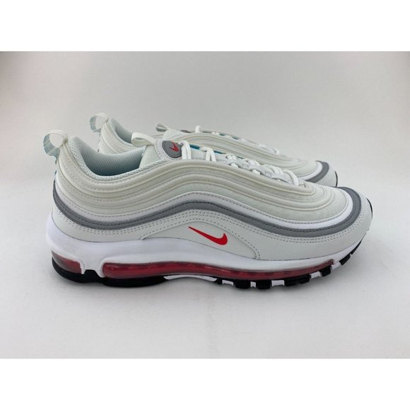 Nike Air Max 97 White Siren Red Women's Size 10 Sneakers Shoes - Picture 7 of 12
